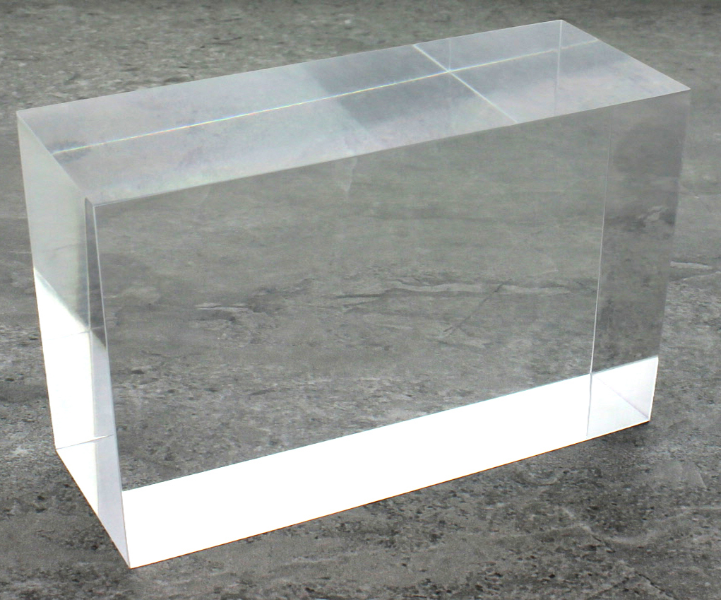 Solid Clear Acrylic Block 2" x 2" x 6" Buy Acrylic Displays Shop Acrylic POP Displays Online