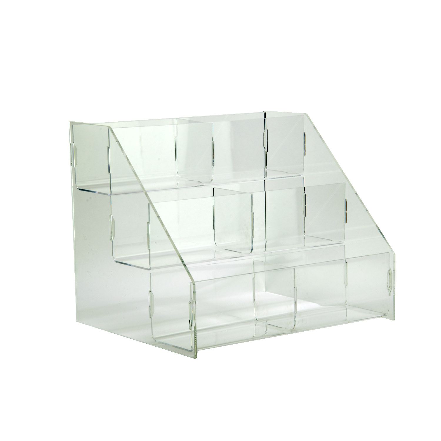 Acrylic 6Bin Display Buy Acrylic Displays Shop Acrylic POP