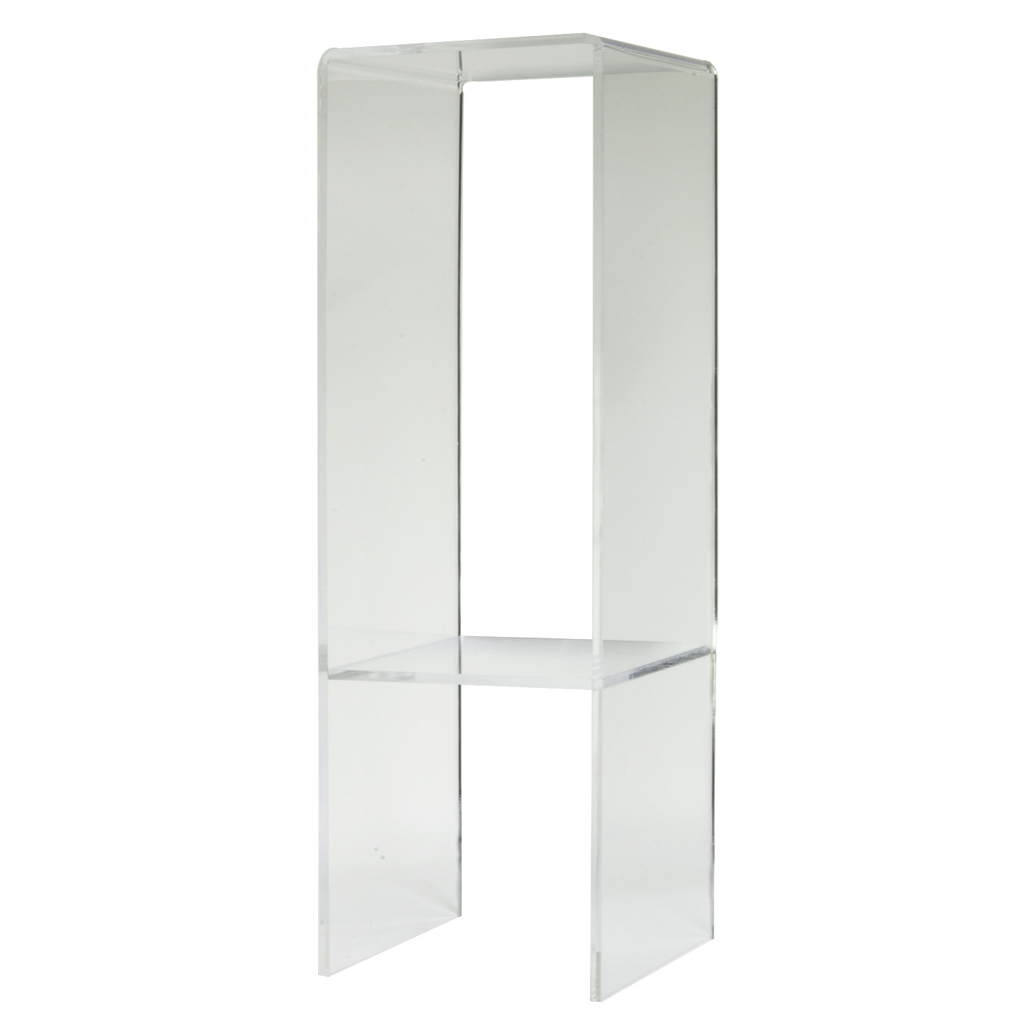 Acrylic Floor Standing Double Riser 30" Buy Acrylic Displays Shop