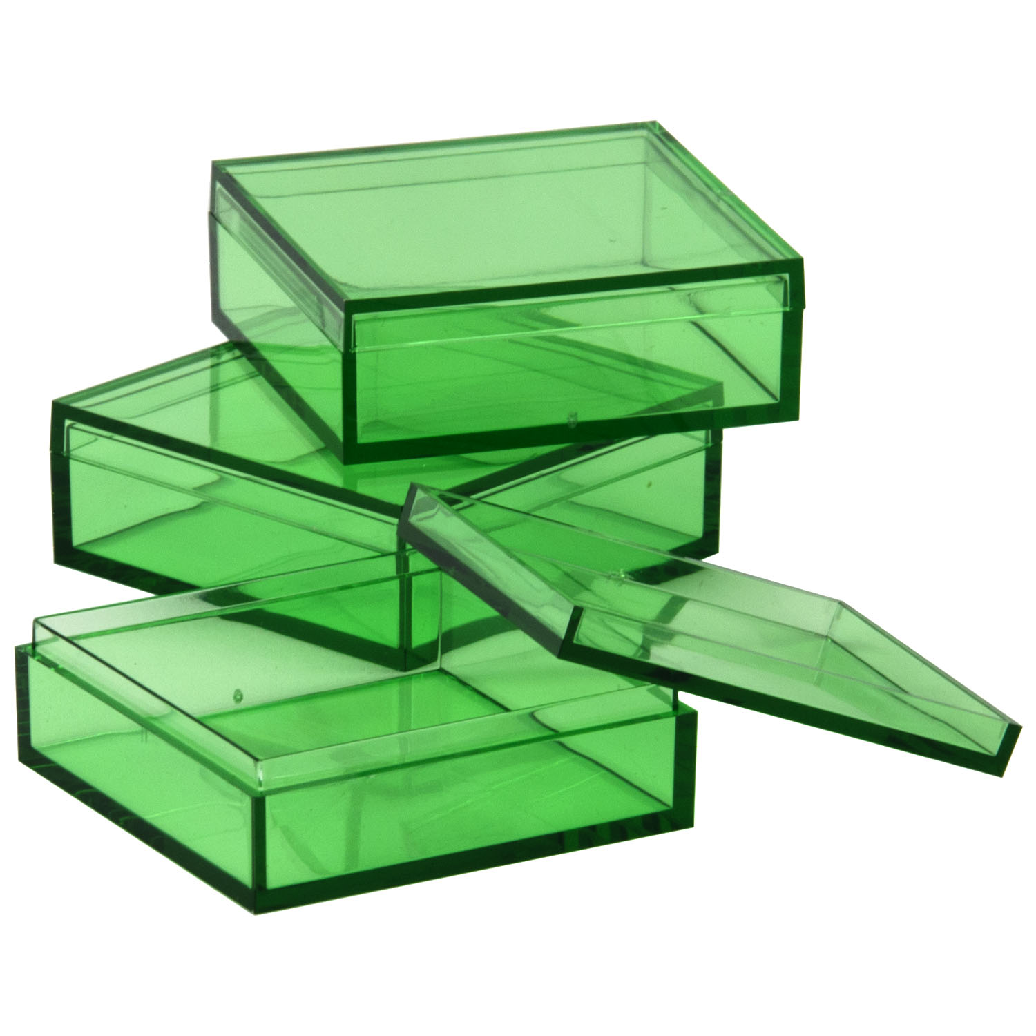 Light Green Plastic Storage Box Mini Organizer - Buy Acrylic Displays