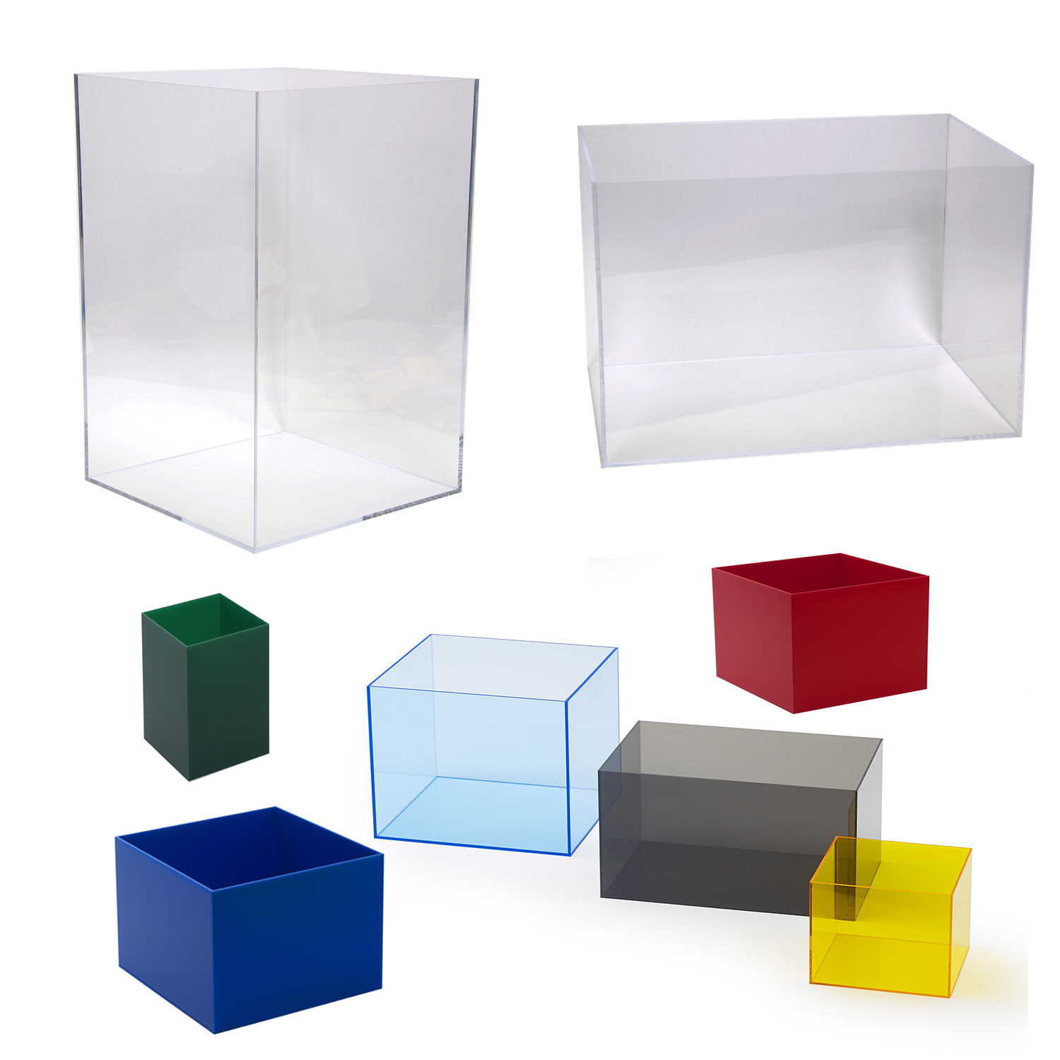 Acrylic Display Cases & Acrylic Display Boxes Plastic Display Boxes