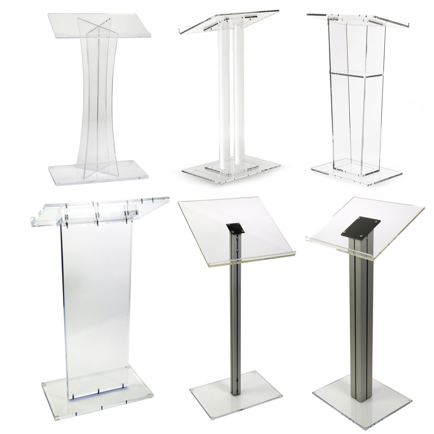 Clear Acrylic Podiums and Lecterns Buy Podiums Online