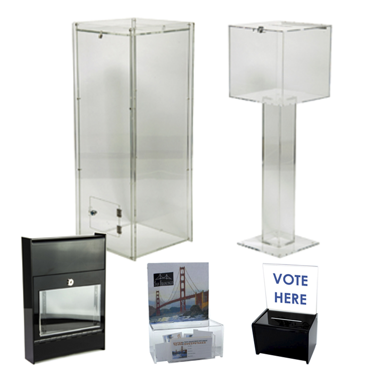 Acrylic Display Cases & Acrylic Display Boxes Plastic Display Boxes