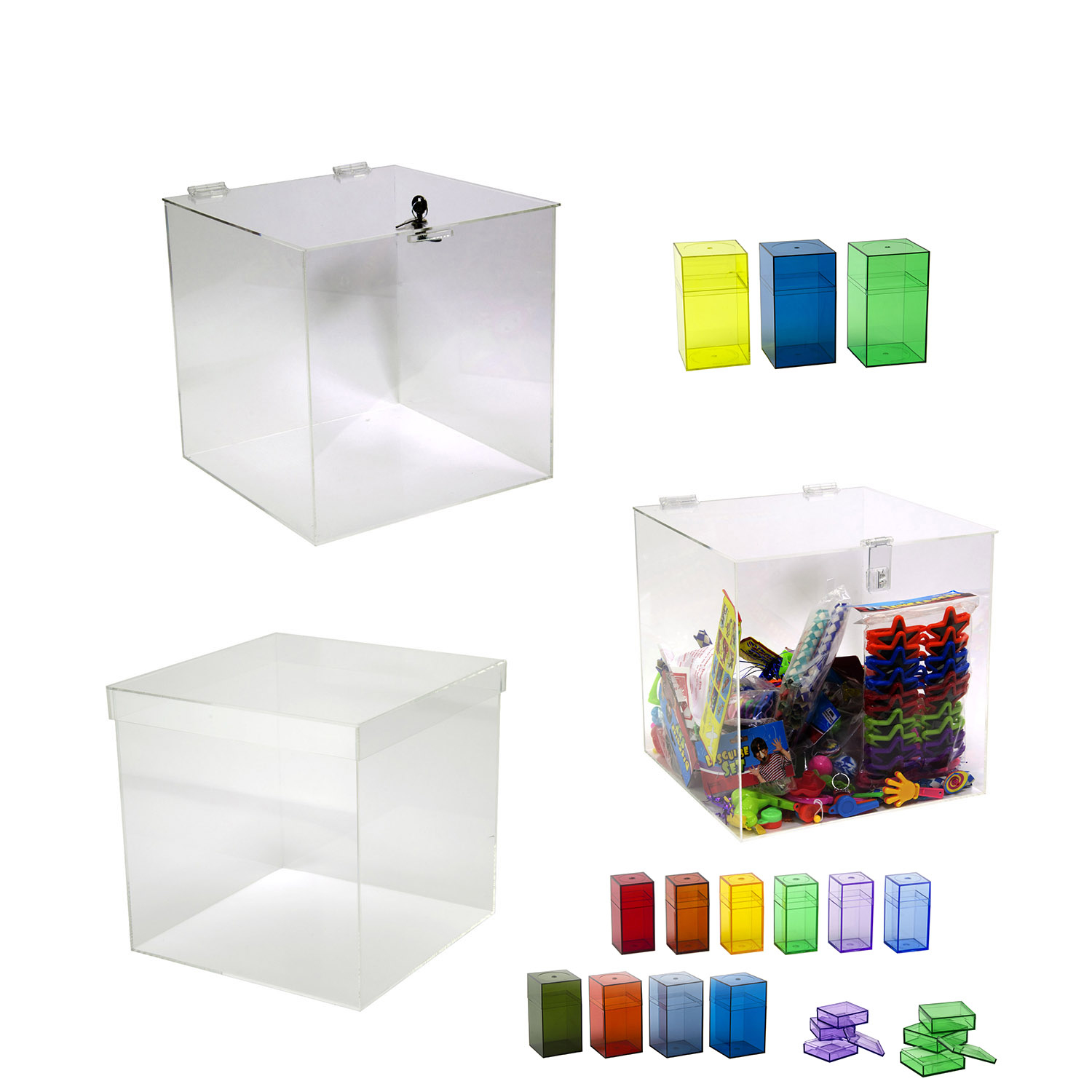 Acrylic Display Cases & Acrylic Display Boxes Plastic Display Boxes