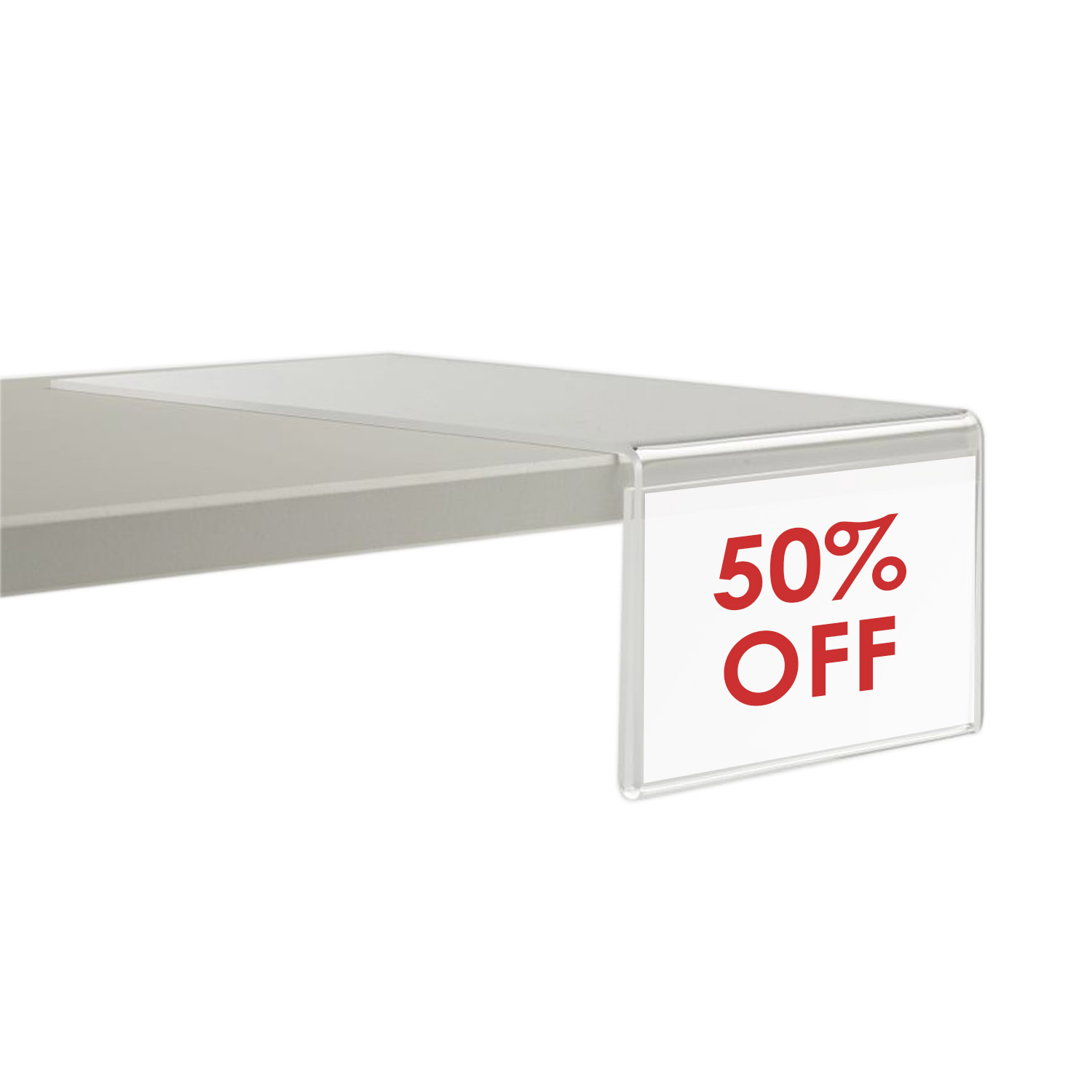 Acrylic Sign Holders & Picture Frames Shop Sign Holders