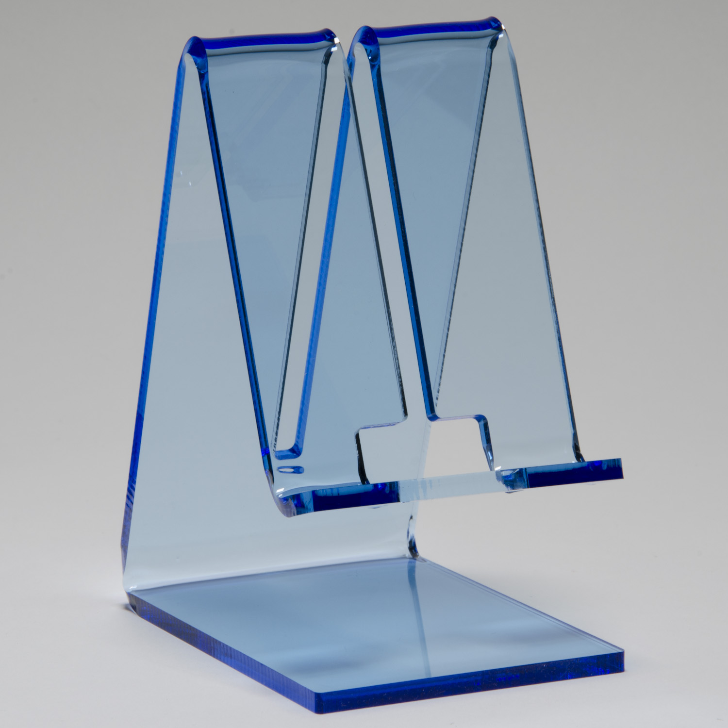 Cell Phone Stand Fluorescent Blue Buy Acrylic Displays Shop