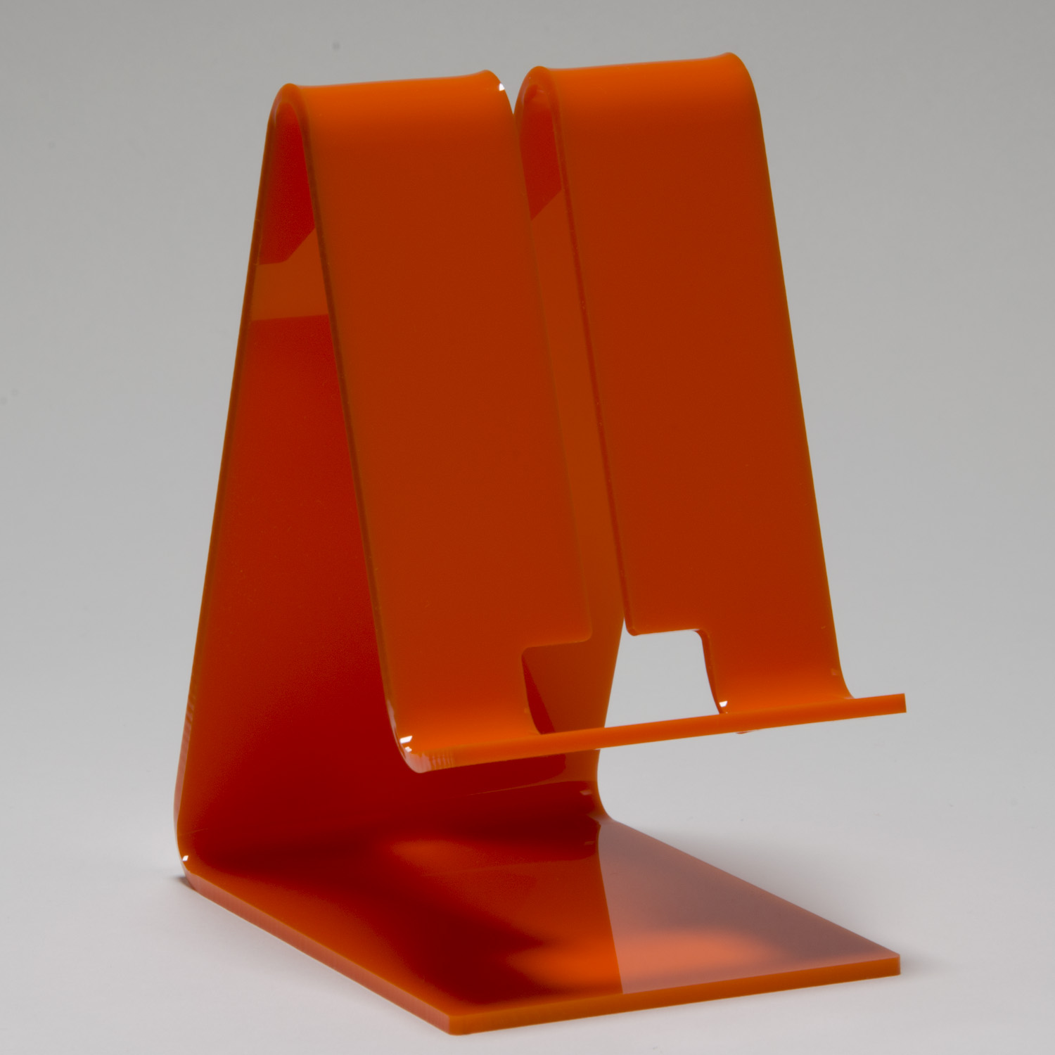 Cell Phone Stand Orange Buy Acrylic Displays Shop Acrylic POP