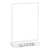 Glytone sign holder