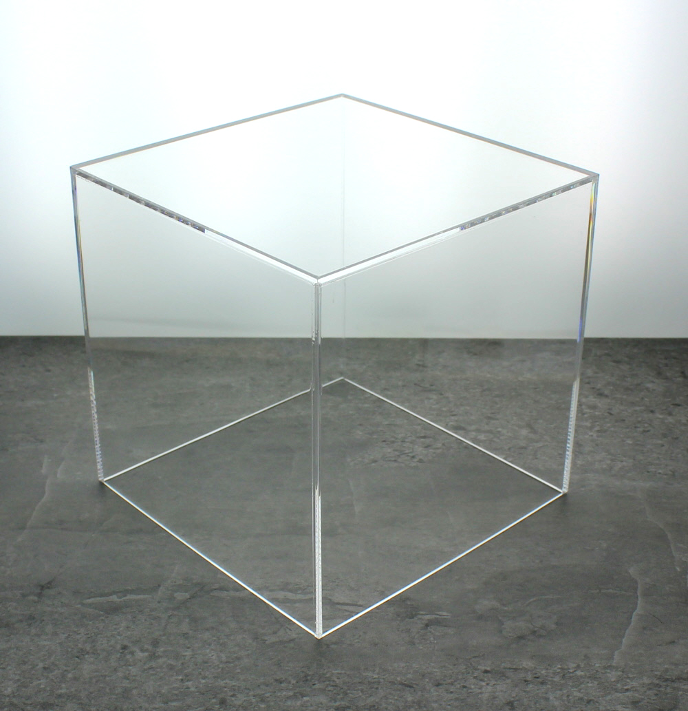 Acrylic 5 Sided Box 10" x 10" x 10" ShopPOPDisplays