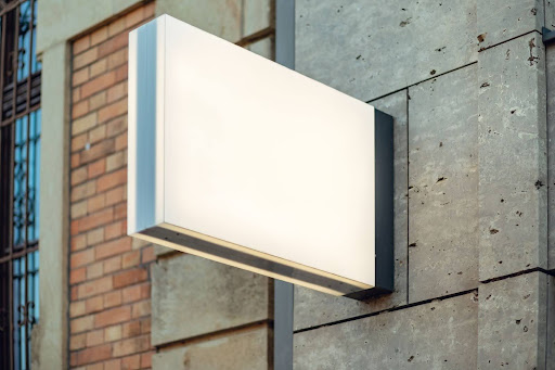 LED box light sign
