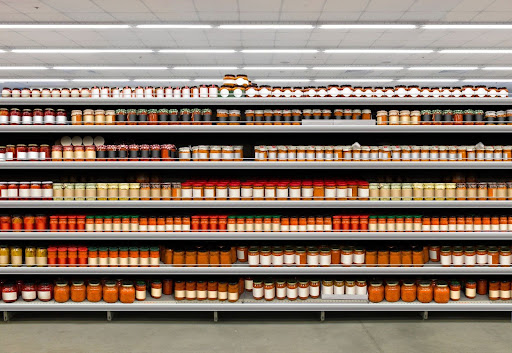 Jars testing how much weight can acrylic shelves hold