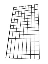 1 W x 5 H Black KC Store Fixtures A04201 Gridwall Panel Pack of 4 