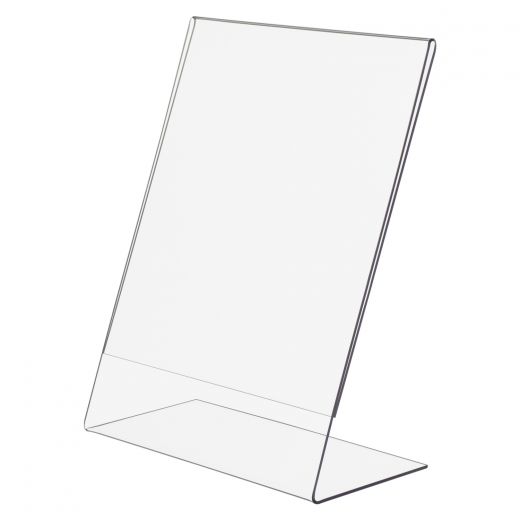 8 5x11 Slant Back Premium Break Resistant Sign Holder Buy