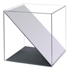 Acrylic Angled Mirror Riser Box