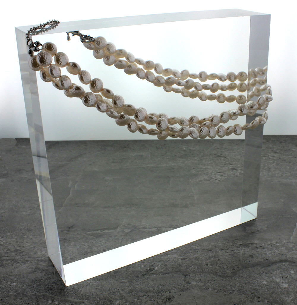 Solid Clear Acrylic Block 2" x 8" x 8" Buy Acrylic Displays Shop