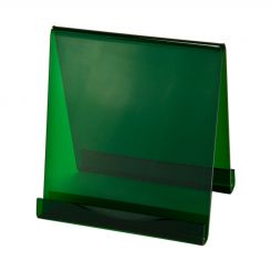 Acrylic U Tablet Holder - Translucent Green