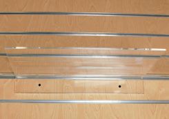 Deluxe Acrylic Shelf - 12" x 8" x 2"