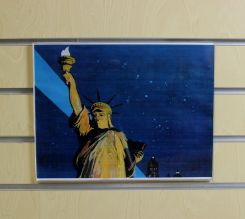 Top Loading Slatwall Sign Holder - 11
