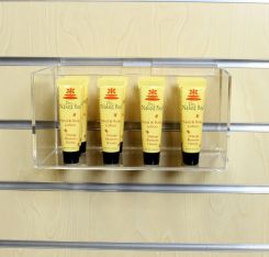 Acrylic Slatwall Tray - 8" x 4" x 4"