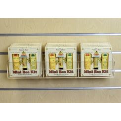 Three Compartment Slatwall Bin - 15.75" x 2.5" x 4"