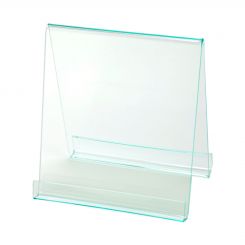 Acrylic U Tablet Holder - Green Edge