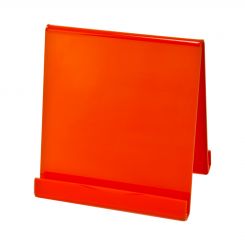 Acrylic U Tablet Holder - Orange