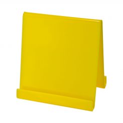 Acrylic U Tablet Holder - Yellow