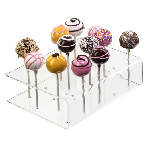 YestBuy flower Shaped Acrylic Cake Pop Stand 1 pc/Pack 