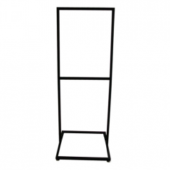22 x 28 Black Metal Poster Stand with Open Base