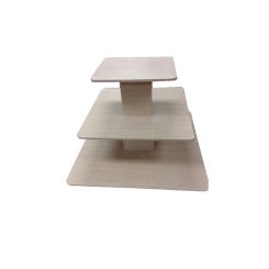 3 Tier Square Display Table