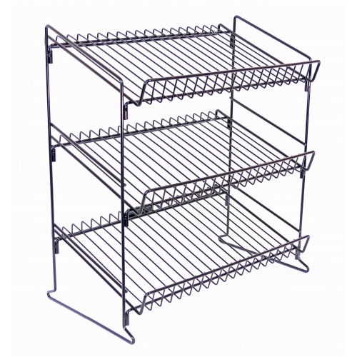 Three Tier Counter Top Wire Rack shopPOPdisplays