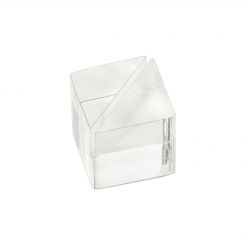 Acrylic Cube Card Holder
