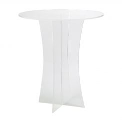 31" Round Acrylic Table