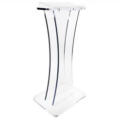 Double Slat Acrylic Podium