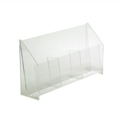 Acrylic 3-Pocket Literature Holder
