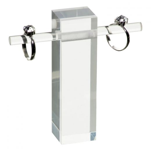 Clear Acrylic Ring Display Stand