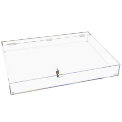 Flat Locking Display Case - 3"