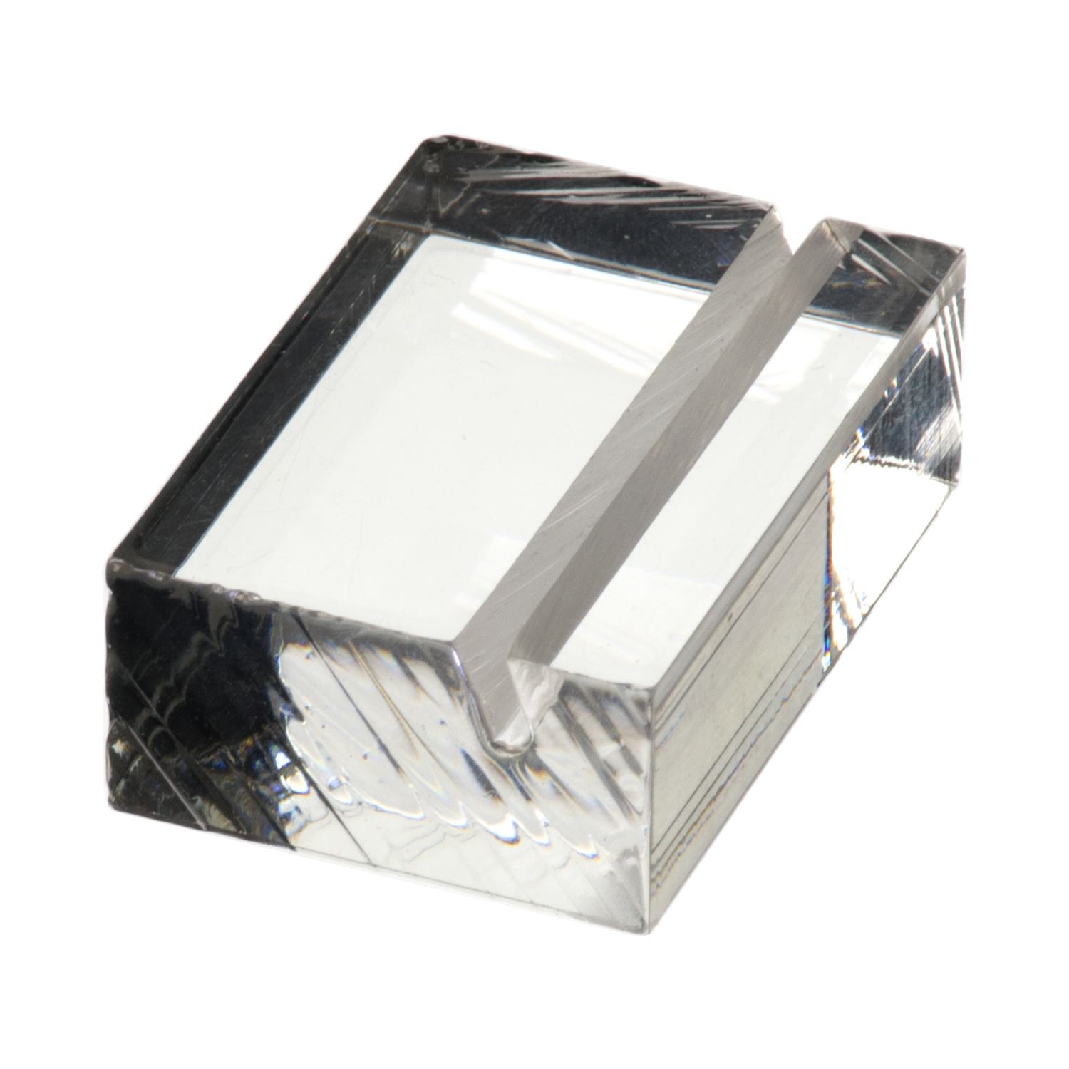 Acrylic Cube Card Holder - Plexiglass
