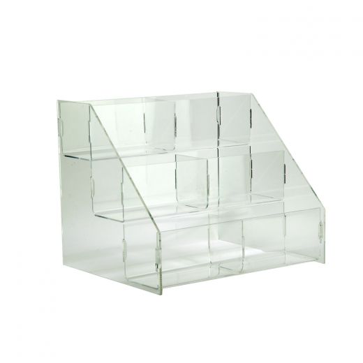 Clear Acrylic Open Top Bin Displays - Merchandise Box OTBIN6