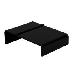 Black Short Double Shoe Riser