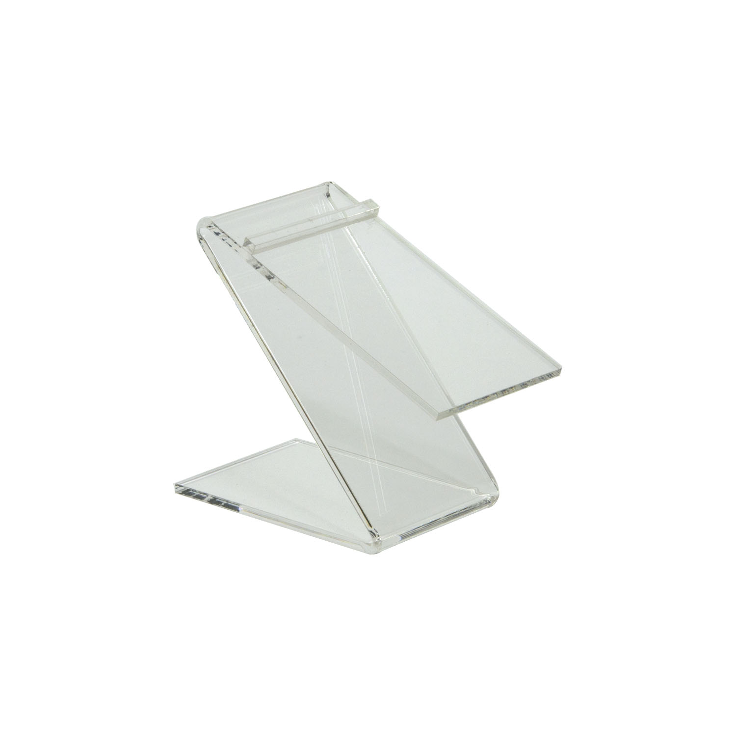 Clear Small ZPedestal Shoe Display Riser shopPOPdisplays