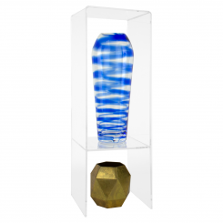 Acrylic Floor Standing Double Riser - 24
