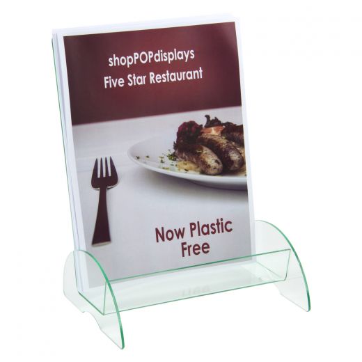 green edge acrylic full page brochure holder buy acrylic displays
