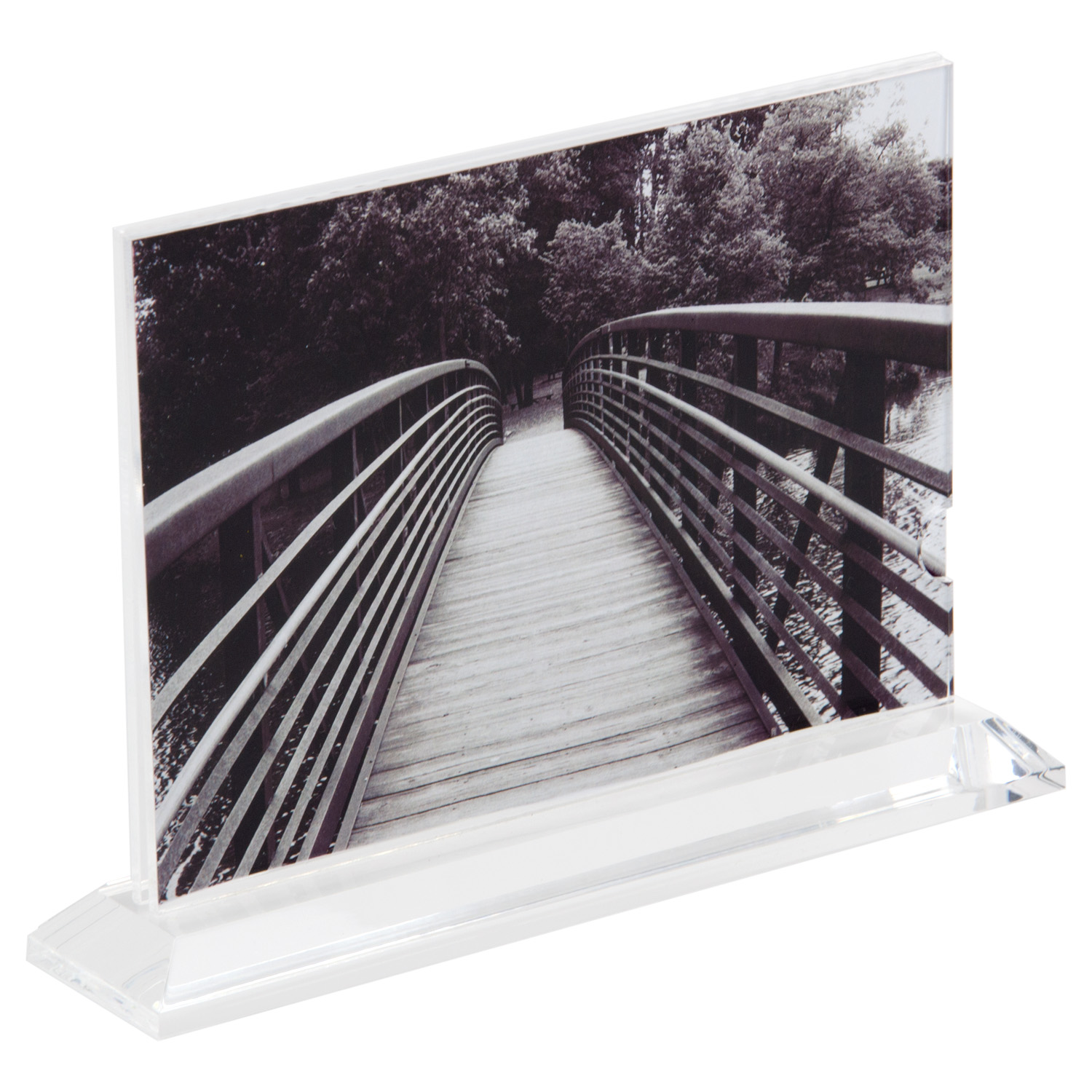 5 x 7 Acrylic Top Load Stand Up Sign Holder Buy Acrylic Displays