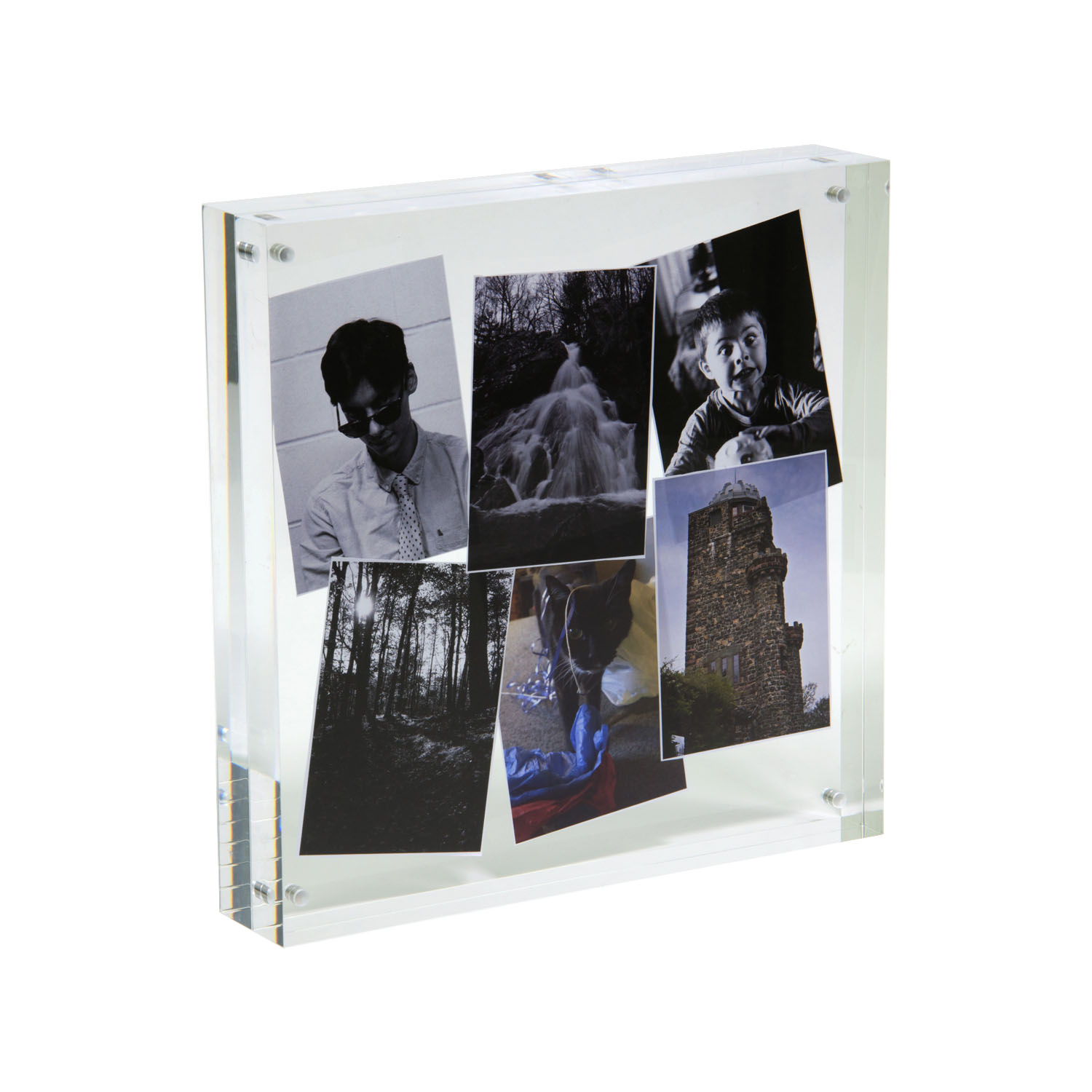 10x10 Solid Acrylic Picture Block