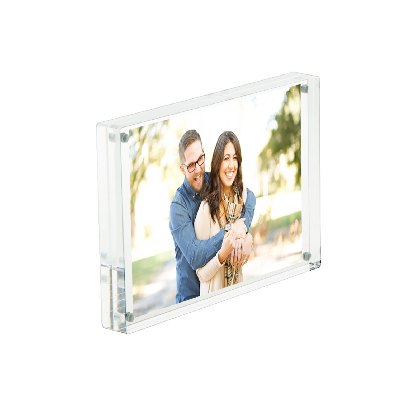  3  5  x  5  Magnetic Acrylic  Picture Frame  Plexiglass 