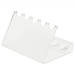 Frosted Acrylic 5 Slot Vape Display