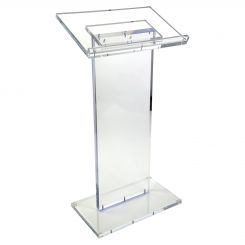 Acrylic Deluxe Podium Lectern