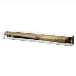 Wall Mount Baseball Bat Display Case with Mirrored Back