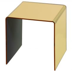 Gold Mirrored Acrylic U Shaped Riser 6